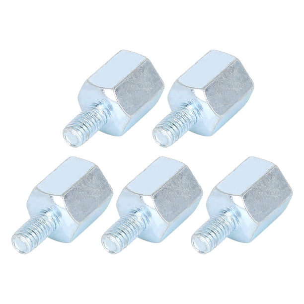 5Pcs 8mm RH a 6mm RH Retrovisor Espejos Adaptador para Motocicleta