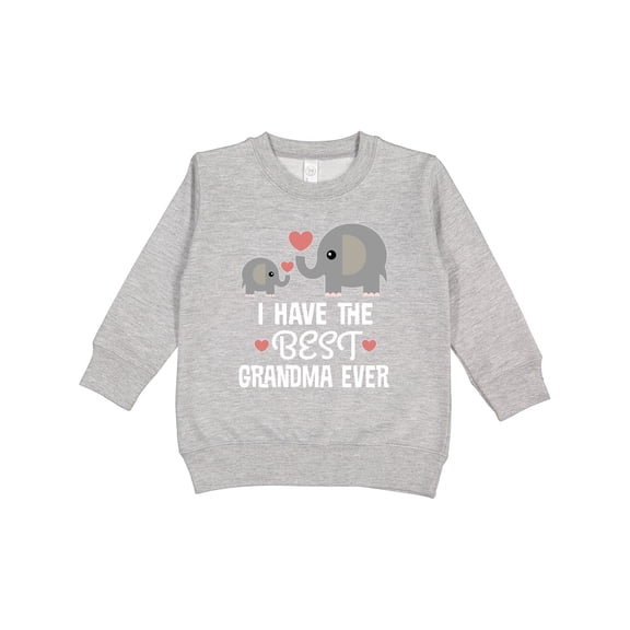 Inktastic Grandchild Best Grandma Ever Toddler Sweatshirt