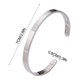 thumbnail image 3 of Pisexur Belleza Maquillaje Pulsera de pareja de metal con apertura magnética ajustable, accesorios de joyería para hombres y mujeres.para mujeres y hombres, 3 of 6
