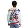 thumbnail image 5 of I'm a Australian Shepherd Dad and a Veteran, Nothing Scares me Happy Father's Day All Over Print 3D Sweatshirt Unisex Merch Aussie Dog Lover Gifts - 00006, 5 of 6
