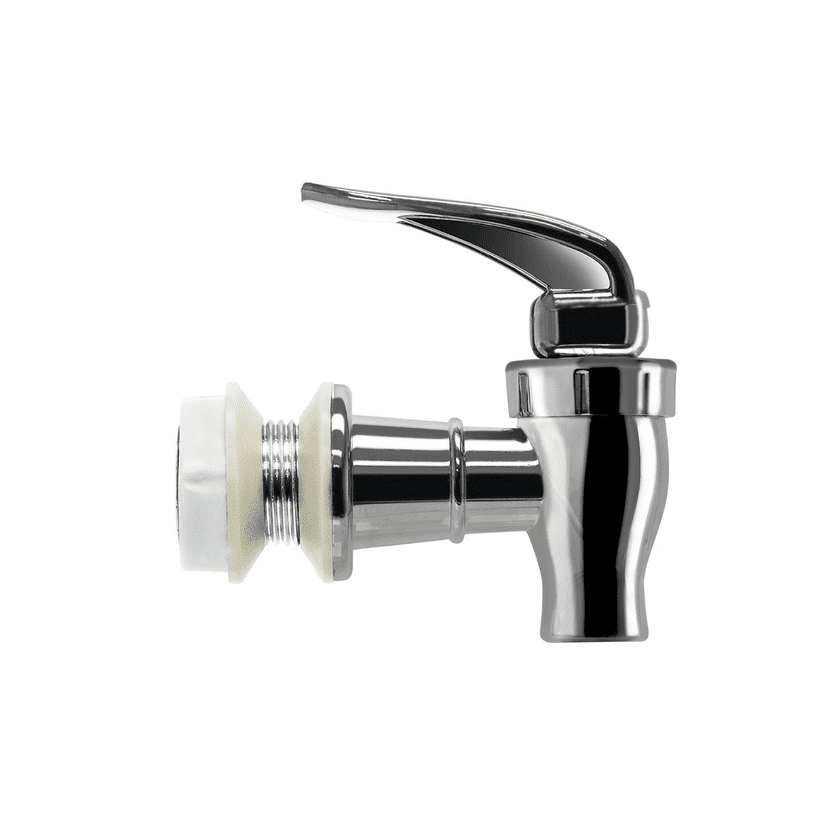 Replacement Water Faucet Spigot Dispenser 3/4" Valve Bottle Jug Crock White. 