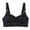 Black, variant on QLEICOM Everyday Bras for Women, Women's Comfort Lift Wirefree Bra Large Size Comfortable Breathable Bra Underwear No Rims Bras No Underwire Yellow Cup 34/75BC