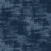 Studio E Equanimity Brushstroke Texture Midnight Cotton Fabric by The Yard
