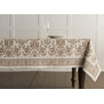 thumbnail image 6 of Maison d' Hermine Allure 100% Cotton Tablecloth for Kitchen Dining | Tabletop | Decoration | Parties | Weddings | Thanksgiving/Christmas (Square, 54 Inch by 54 Inch)., 6 of 6