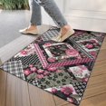 thumbnail image 4 of Pioneer Flower Floral Print Pattern Door Rugs,Washable Non Slip Door Mats Indoor,Decorative Door Mats,Entry Mat Indoor for Entrance,Bedroom,Kitchen,Bathroom,17"x30", 4 of 6