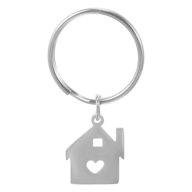 KAKOWELY Llavero con forma de casa para el primer hogar, bolso, bolso, decoración colgante, llavero único