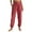 Watermelon Red, variant on Athletic High Waisted Joggers for Women - Lightweight Drawstring Workout Travel Casual Outdoor Hiking Yoga Pants with Pockets