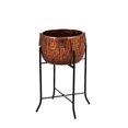 thumbnail image 5 of Evergreen Set of 3 Copper Planters with Stand, 5 of 6