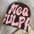 thumbnail image 5 of Y2K Gorros Gorro De Lana De Punto Sombrero De Jacquard con Letras Letras De Hip-Hop Gorra De Marea Hombres Lindos Mujeres Letras Huecas Gorra sin Borde Gorra De Punto, 5 of 5
