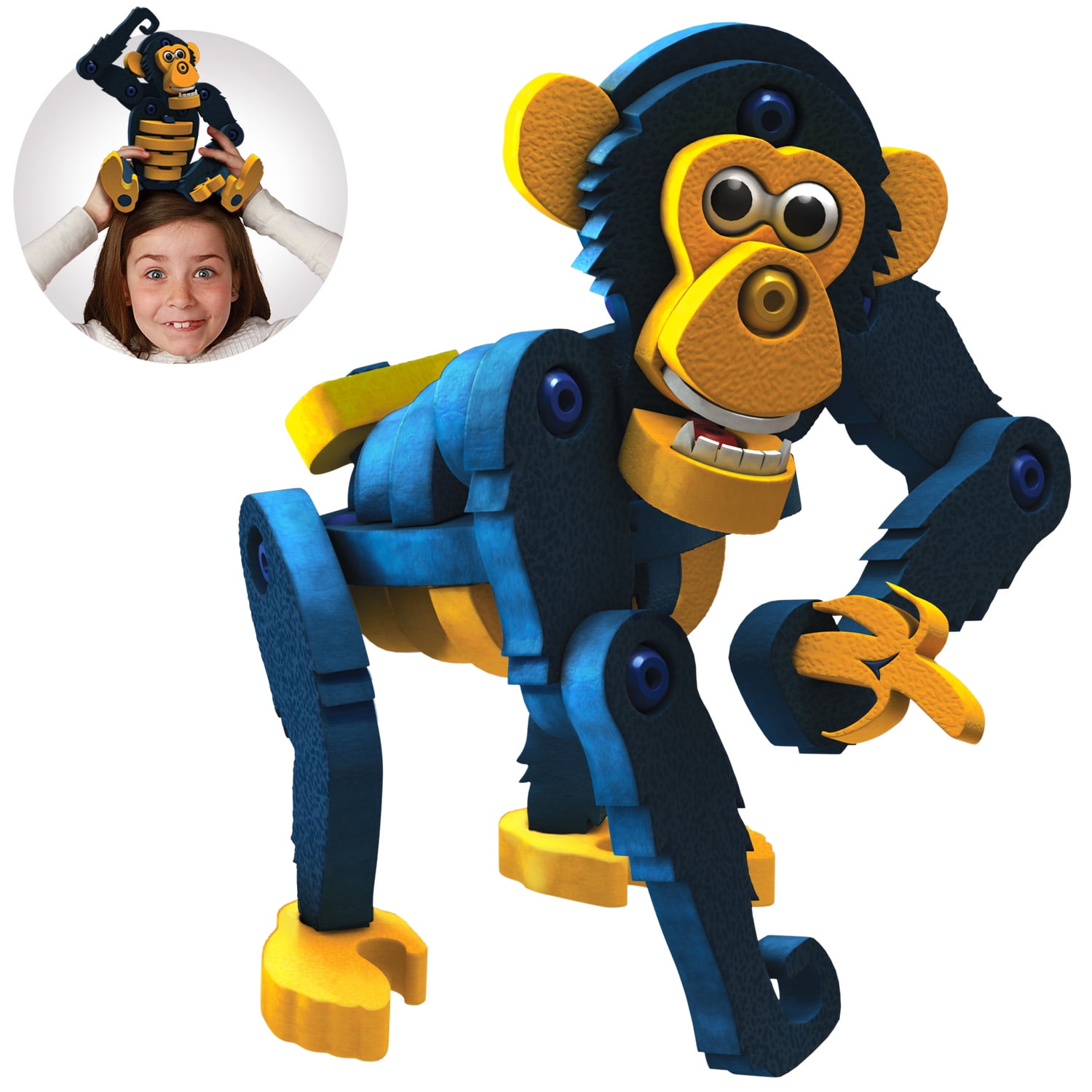 Bloco Primates of the World Chimpanzee