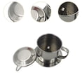 thumbnail image 6 of TISHITA Vietnamese Coffee ,Maker Pot Infuser Cup,Reusable Stainless Steel Vietnamese Coffee for Office,Bar,Holiday Gifts 8Q, 6 of 8