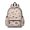Mushroom and Character, variant on Mushroom and Cone Black Pattern Backpack for School, Cute School Bag with Adjustable Shoulder Straps and Padded Back, 13.4"x11"x4.7"