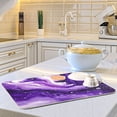 thumbnail image 6 of IAUYY 16 x 18 Inch Dish Drying Mat Dish Drying Mat Microfiber Kitchen Mats Large Counter Absorbent Dish Pad Drainer Rack Snowflakes Drifting Down, 6 of 8