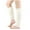 White, variant on Pitauce Winter Fleece Lined Leg Warmer for Women Knitted Boot Toppers Long Socks High Leg Sleeves for Outdoor Skating Daily Wear