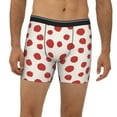thumbnail image 2 of Disketp Abstract Red Polka Dot Men's Boxer Briefs Men’s Underwear Boxer Briefs for Men, 2 of 7