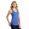 thumbnail image 4 of District Made Ladies Perfect Tri Racerback Tank-S (Royal Frost), 4 of 6