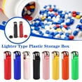 thumbnail image 2 of METAL STASH CAN PILL BOX CASE CONTAINER WITH POWDER PILL BOX, 2 of 8