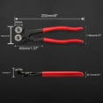 thumbnail image 7 of LEONTOOL 8-Inch Tile Cutting Plier Heavy Duty Wheeled Glass Mosaic Nippers Pliers Tool Tungsten Steel Ceramic Tile Nipper for Glass & Ceramic, 7 of 7