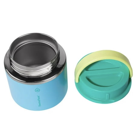 Thermoflask 20 oz Insulated Food Jar, 2-Pack, Pink and Blue, Hot 12 Hours Cold 24 Hours (Blue and Green)