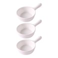 thumbnail image 3 of Plato para salsa de cerámica reutilizable, estilo japonés, para salsa de soja, condimentos y salsas. Pequeño blanco, 3 of 9