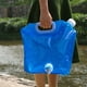 thumbnail image 5 of Eigraketly Bolsa de agua con Contenedor plegable Emergencia Camping Viaje Recargable Dispensador de bebidas Accesorios Azul, 5L Type2 NO2, 5 of 6