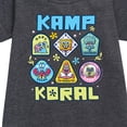 thumbnail image 2 of Kamp Koral - Kamp Koral Patches - Toddler & Youth Girls Fleece Dress, 2 of 5