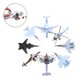 thumbnail image 5 of Montaje de modelo de de plástico de bricolaje colección de de estáticos para niños adultos CUTICAT Modelos de aviones, 5 of 8