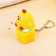 thumbnail image 4 of Juguetes de piscina, juguetes para bebés, juguetes para niños pequeños, llavero de pollito con forma de pollito, llavero antiestrés con forma de gato de resina chirriante., 4 of 8