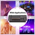thumbnail image 4 of Dmx DMX Controller DMX 512 40 Channel Stage DJ Light Controller for DJ Lights Party Light Shows Disco Pub Light Controller Console Panel with Power-off Memory Type-C Rechargeable, 4 of 7