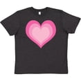 thumbnail image 3 of Inktastic Pink Valentine Heart Youth T-Shirt, 3 of 5