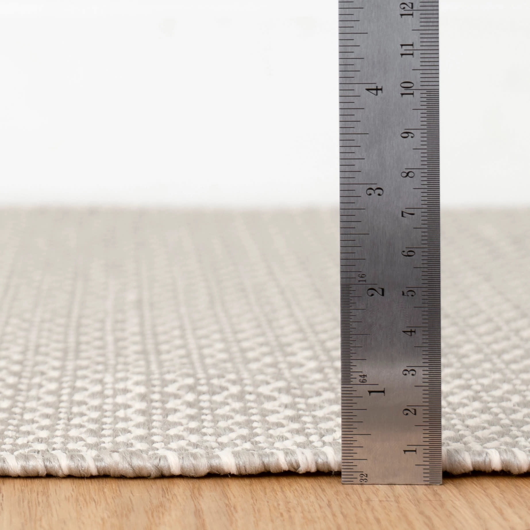 Dash & Albert Finn Handwoven Indoor/Outdoor Rug, 9' x 12', Platinum