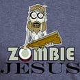 thumbnail image 3 of CafePress - Zombiejesus Blacklettering Men's Deluxe T Shirt - Mens Tri-blend T-Shirt, 3 of 4