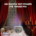 thumbnail image 3 of PMU Halloween 2 PC Multi Pack 10in Black Plastic Cauldron with Mist Maker Multi Color Fogger (1) 10in 60110 (1) 49500 (2/pkg) Pkg/1, 3 of 7
