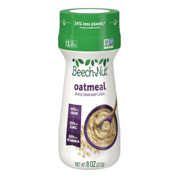 Beech-Nut Stage 1 Oatmeal Baby Cereal, 8 oz Canister