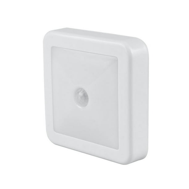 Bearachild Luz de noche Led Sensor de movimiento inteligente luz de noche PIR inducción dormitorio gabinete luz abajo escaleras pasillo cocina armario luz Iluminación y accesorios Blanco Recargable Bearachild HA004084-01