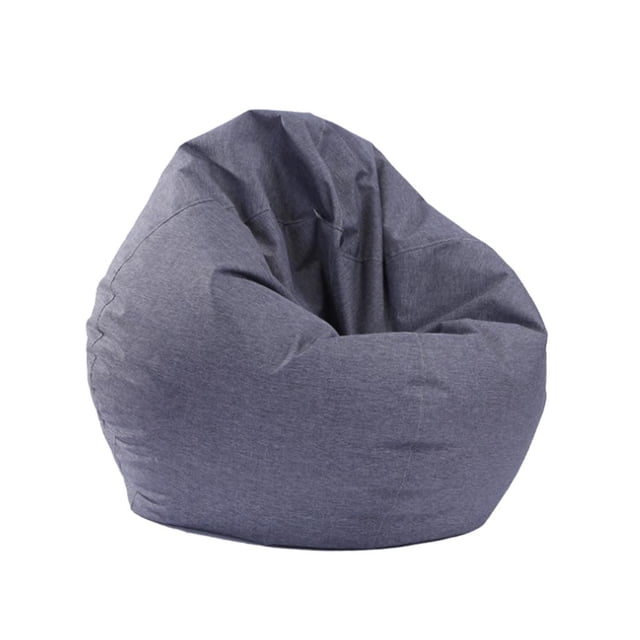 Funda para Silla - Bolsas para Muebles Funda Grande para Sofá Tumbona - Resistente Juguetes Almohada Bolsa gris