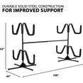 thumbnail image 5 of RaxGo Freestanding 4 Kayak Rack, Heavy Duty Kayak Stand for Indoor, Outdoor, or Dock - Standard, 5 of 6