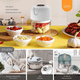 thumbnail image 5 of Mini picadora eléctrica de alimentos, Mini picadora eléctrica de ajo con carga USB, procesador de alimentos pequeño, utilizado para cebolla, ajo y pimienta, 5 of 5