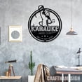 thumbnail image 4 of Craftnamesign Custom Karaoke Metal Wall Art LED Light, Karaoke Club Decor, Custom Karaoke Name Sign, 4 of 5
