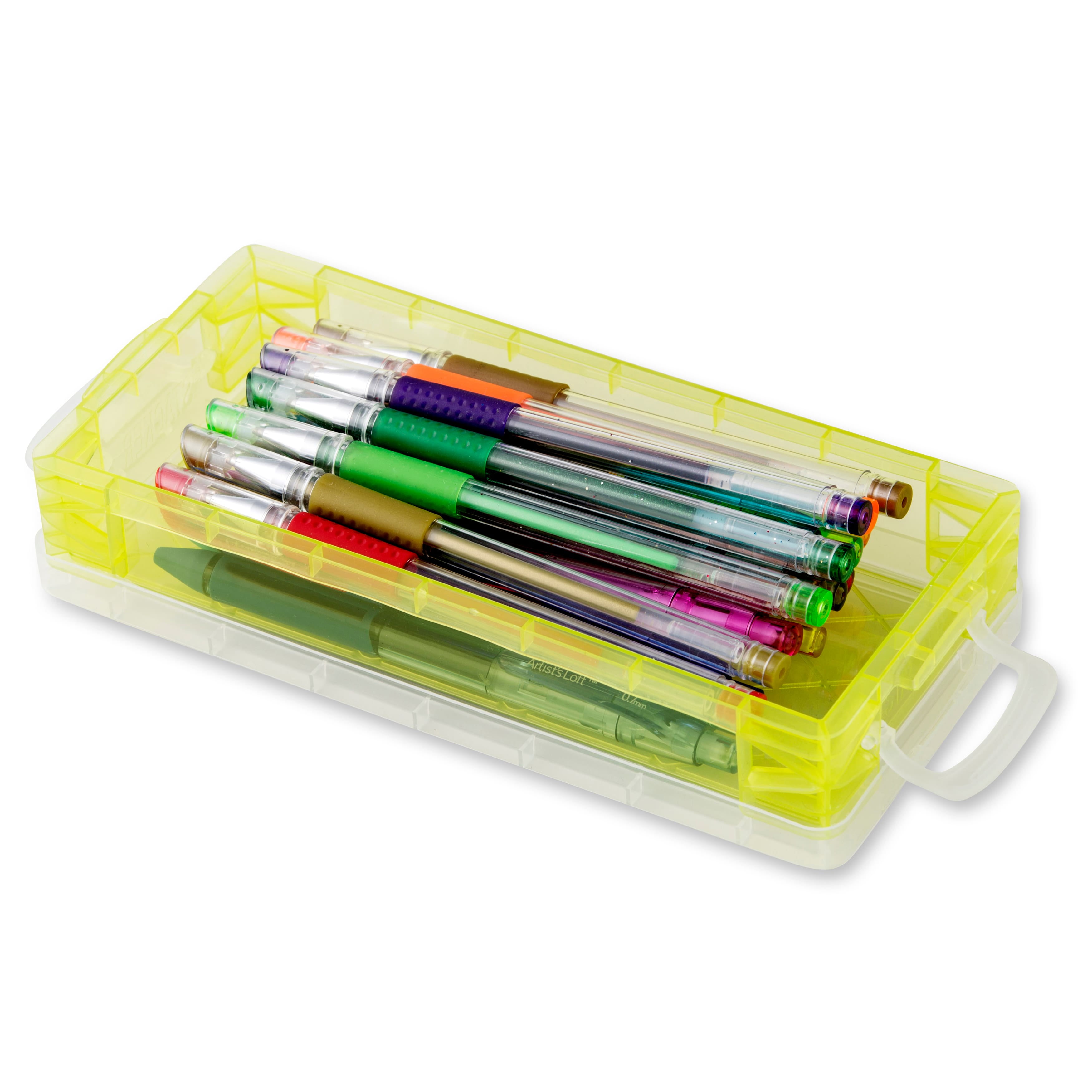 Clear Soft Folding Boxes - Holds 12 pencils (25 pieces) - [FPB340]