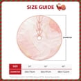 thumbnail image 4 of Bingfone Christmas Tree Skirt Mat Christmas Decoration Interior 36"-Pink Marble, 4 of 8