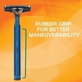 thumbnail image 4 of BIC Sensitive 2 Disposable Razors for Men With 2 Blades for Sensitive Skin, 18 Count Value Pack of Shaving Razors, 4 of 7