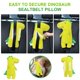 thumbnail image 5 of Almohada de coche para niños – Funda de cinturón de seguridad de dinosaurio, almohada de cinturón de seguridad de coche para niños, hombreras de vehículo, cojín de cinturón de seguridad para niños, a, 5 of 5