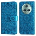 thumbnail image 1 of Funda tipo cartera GANGXUN para Honor Magic 5 Pro , diseño girasol, cuero PU, soporte, cierre magnético, tarjetero, 1 of 5