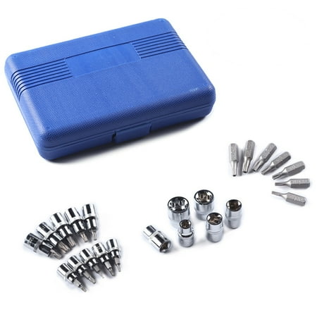 

Torx Bit Socket Set Vanadium Steel Home Auto Repair Tool