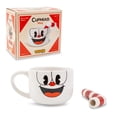 thumbnail image 2 of Taza de café Toynk Cuphead de cerámica con pajita, 600 ml, 2 of 9