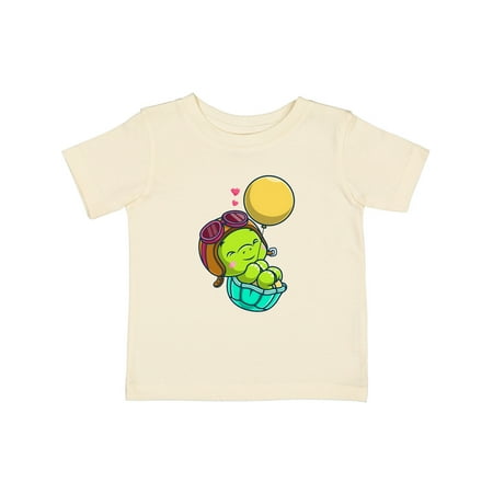 

Inktastic Turtle Pilot Gift Baby Boy or Baby Girl T-Shirt