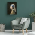 thumbnail image 3 of Trademark Fine Art Studio W  Pixelated Girl with a Pearl Earring Canvas Wall Art, 3 of 4