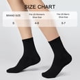 thumbnail image 5 of KALMORE Women Quarter Crew Athletic Socks, Arch Support Cushioned, Moisture Wicking Cotton Socks, 6 Pack, 5 of 7