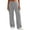 Gray, variant on Womens Sweatpants Straight Leg Elastic Waist Trousers with Pockets Casual Loose Solid Color Basic Pants